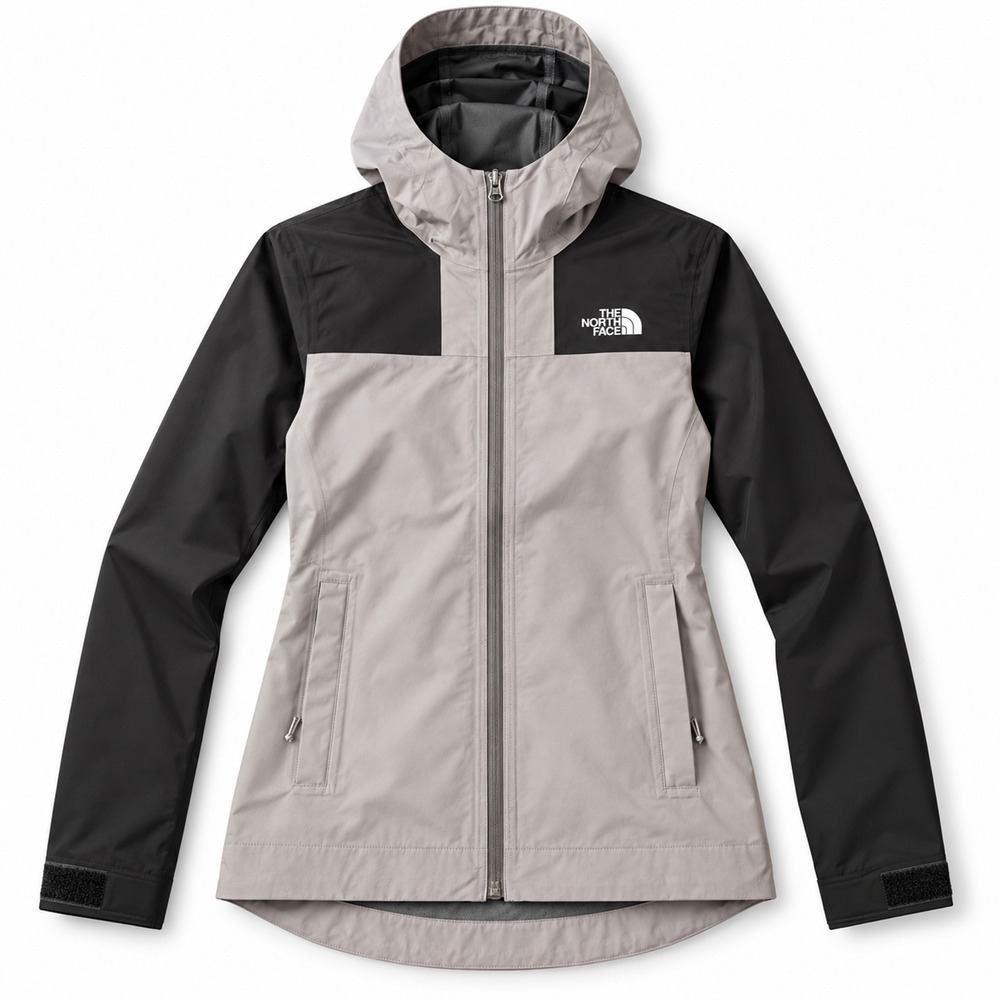 The North Face Active Stretch Rain Shell Women’s XS Gray Black NWT NF0A55W4